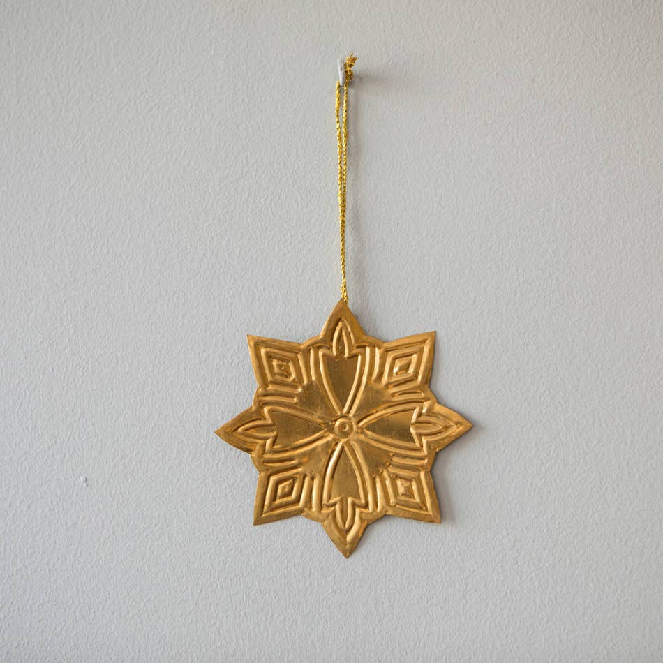 Star Brass Ornament