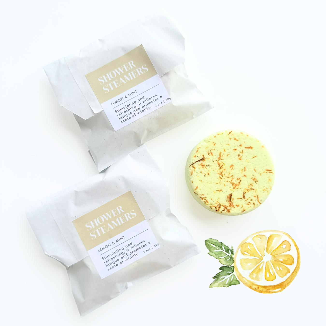 Shower Steamer: Peppermint 55g