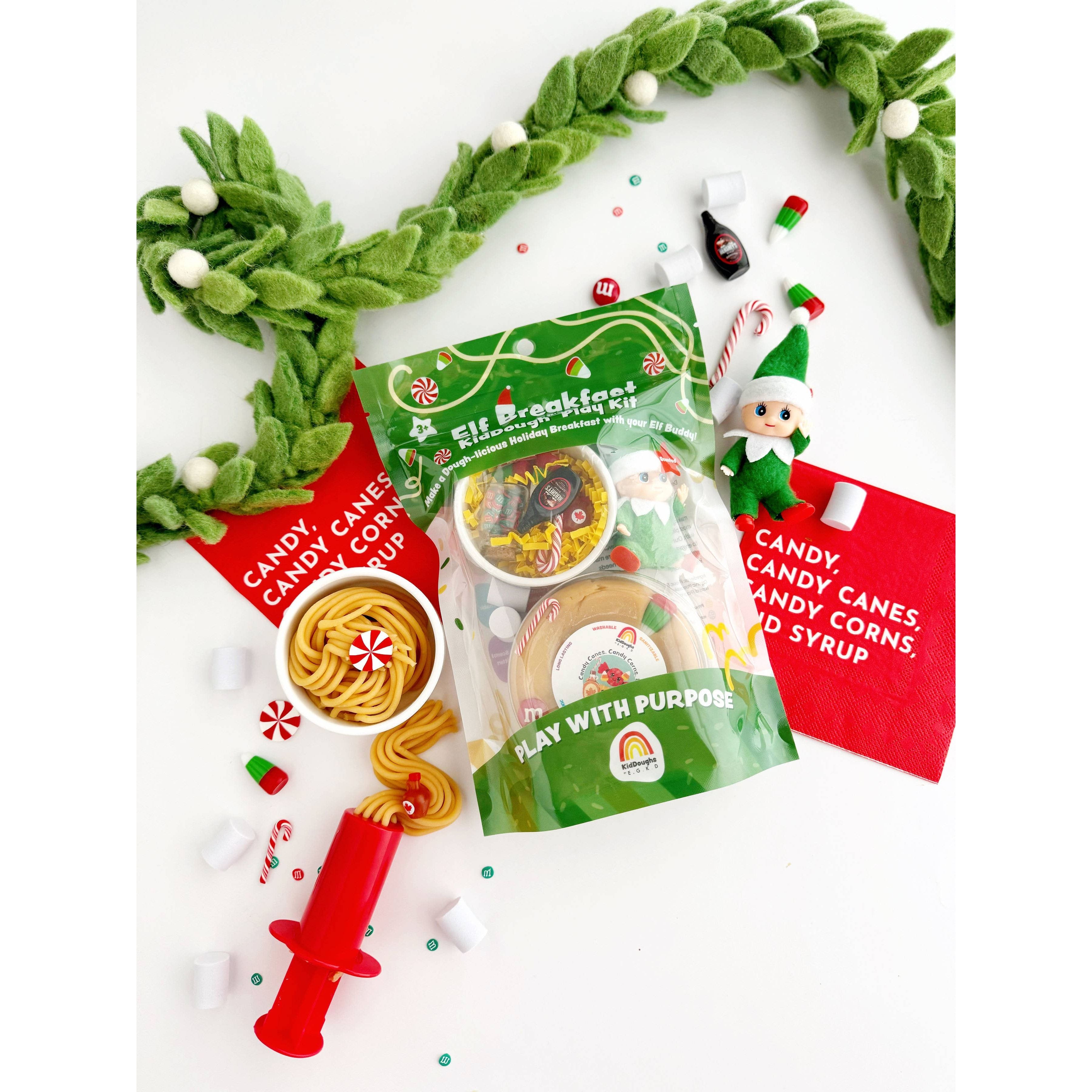 Elf Breakfast KidDough Play Kit