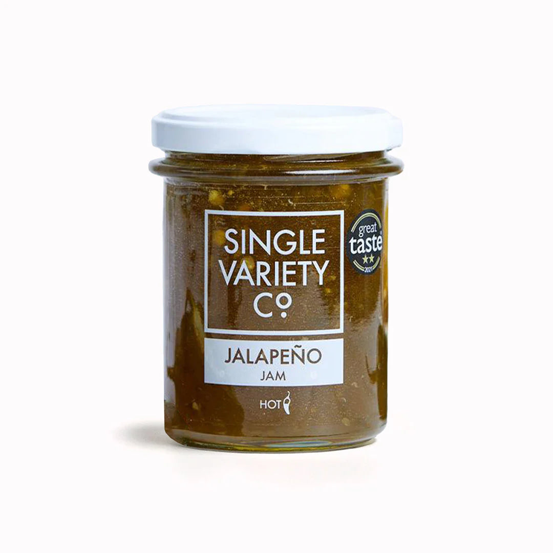 Single variety co jalapeño jam