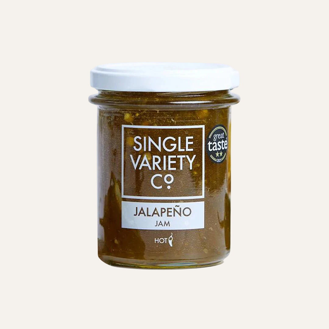 Single variety co jalapeño jam