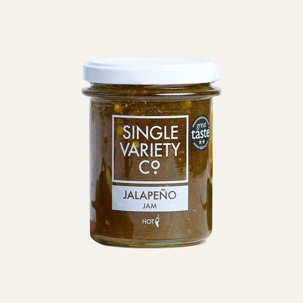 Single variety co jalapeño jam