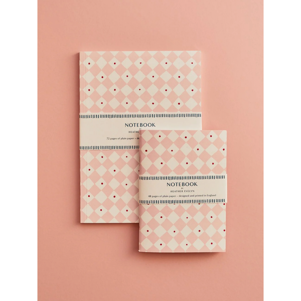 Diamond Pink - A5Plain Notebook