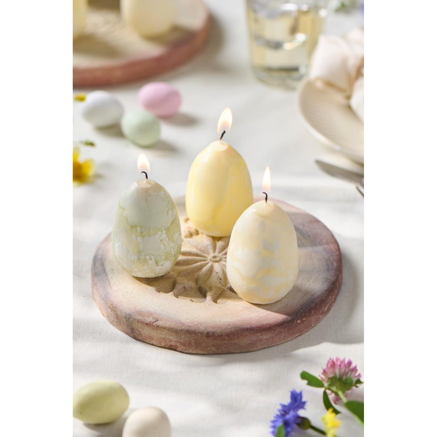 Egg Candle - TheGiftCoMalta