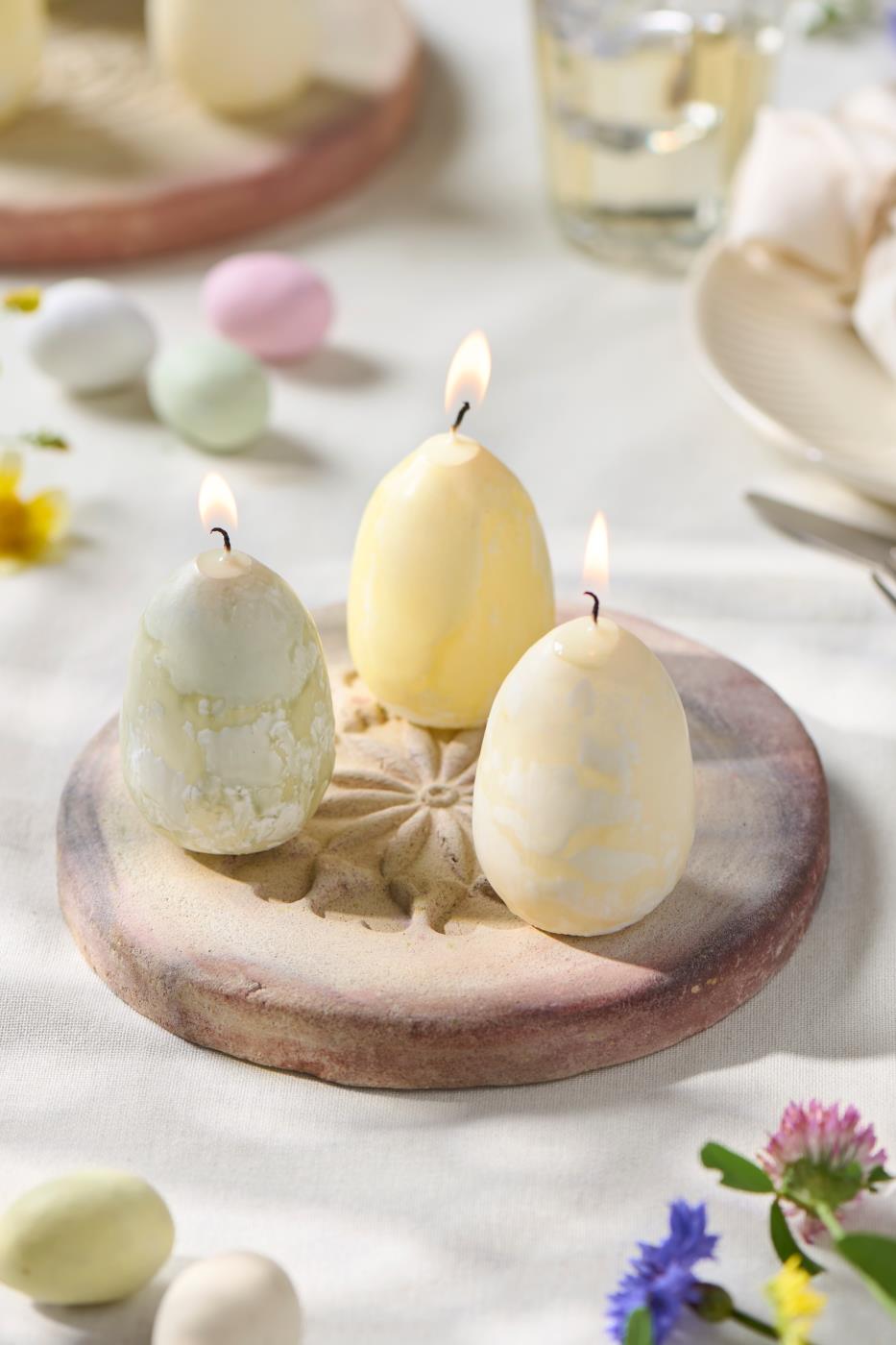 Egg Candle - TheGiftCoMalta