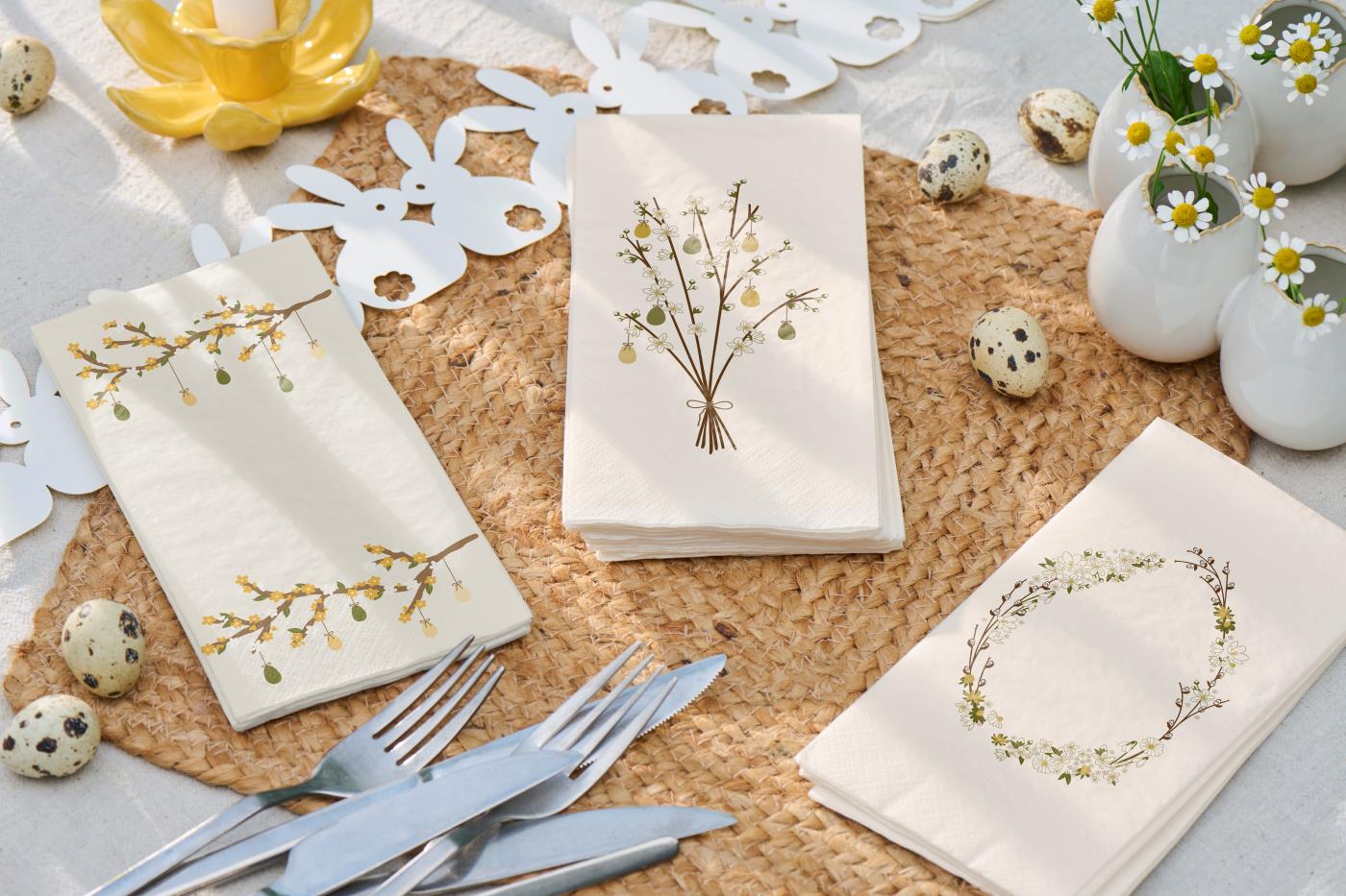 Easter Bouquet Napkins - TheGiftCoMalta