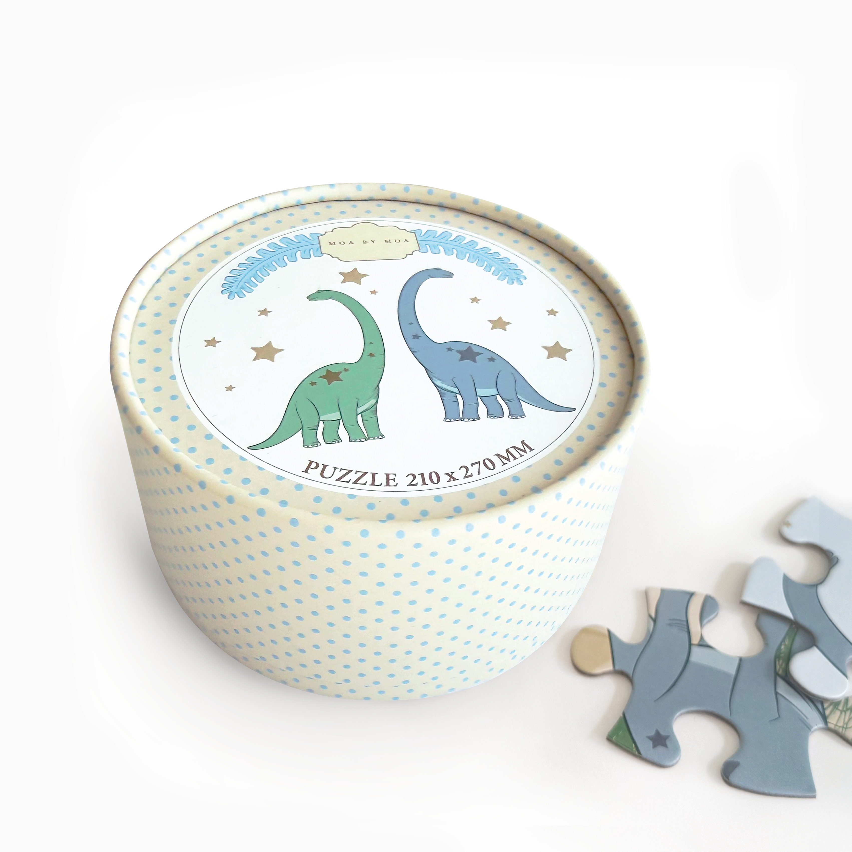 Dinosaur puzzle, FSC-certified, Moa by Moa