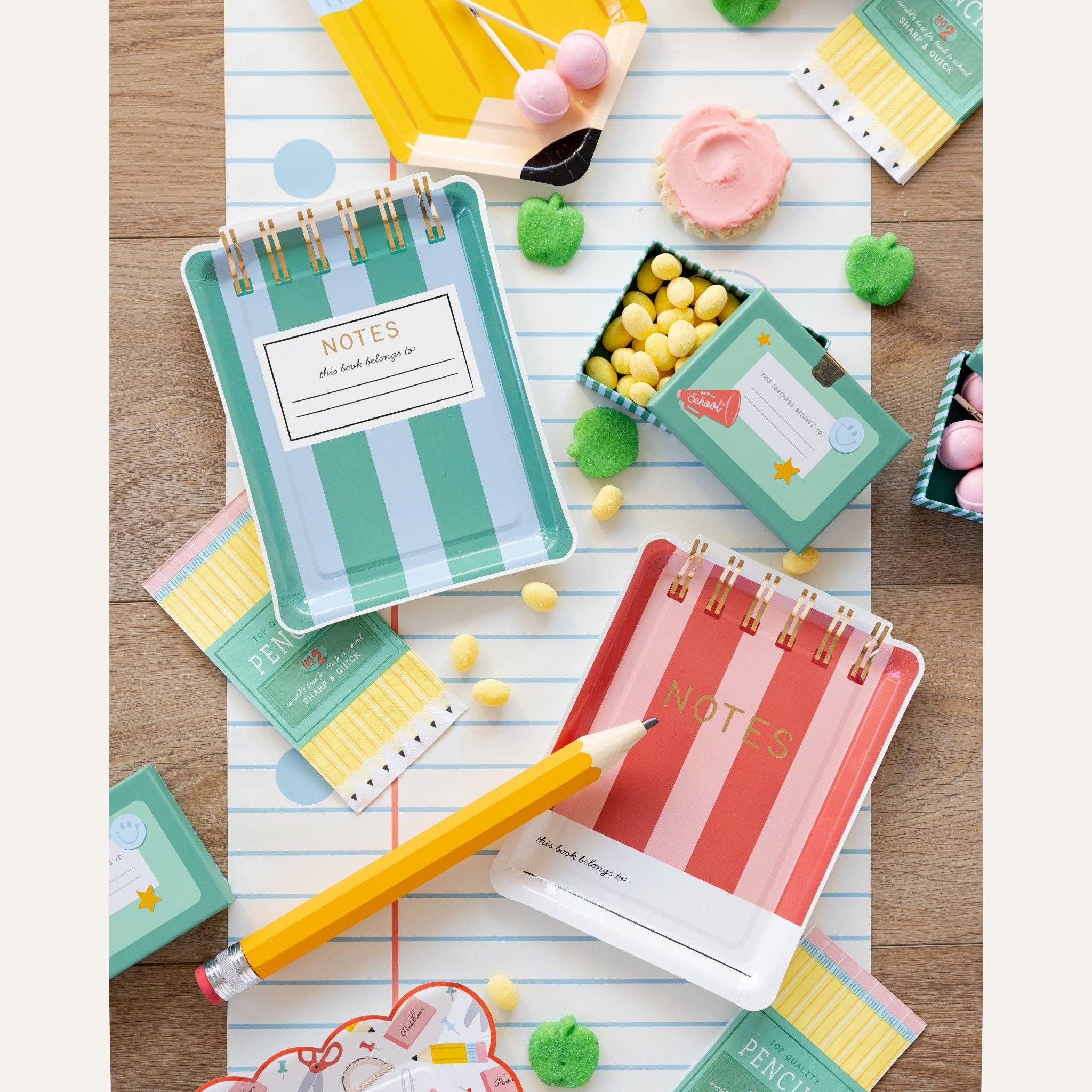 Occasions Lined Paper Table Runner