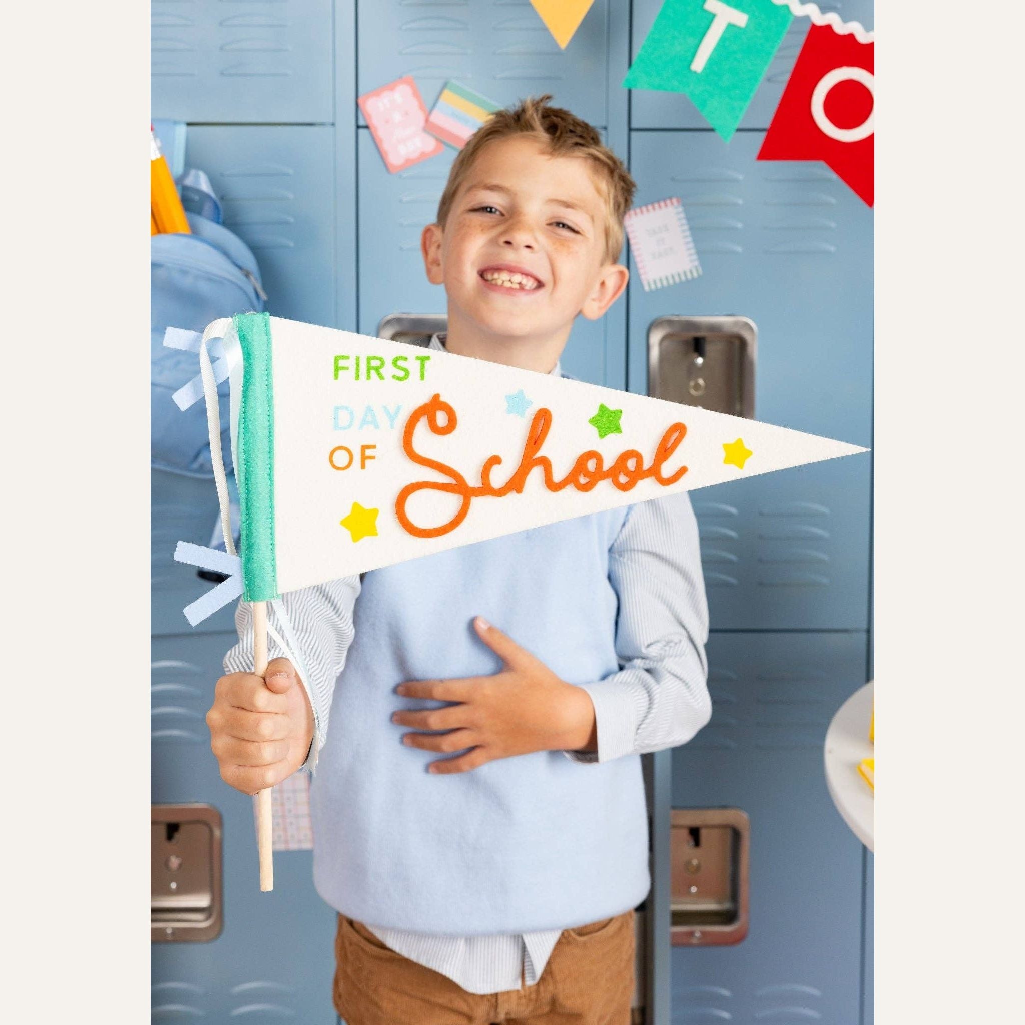 BTS1215 - First Day Felt Pennant