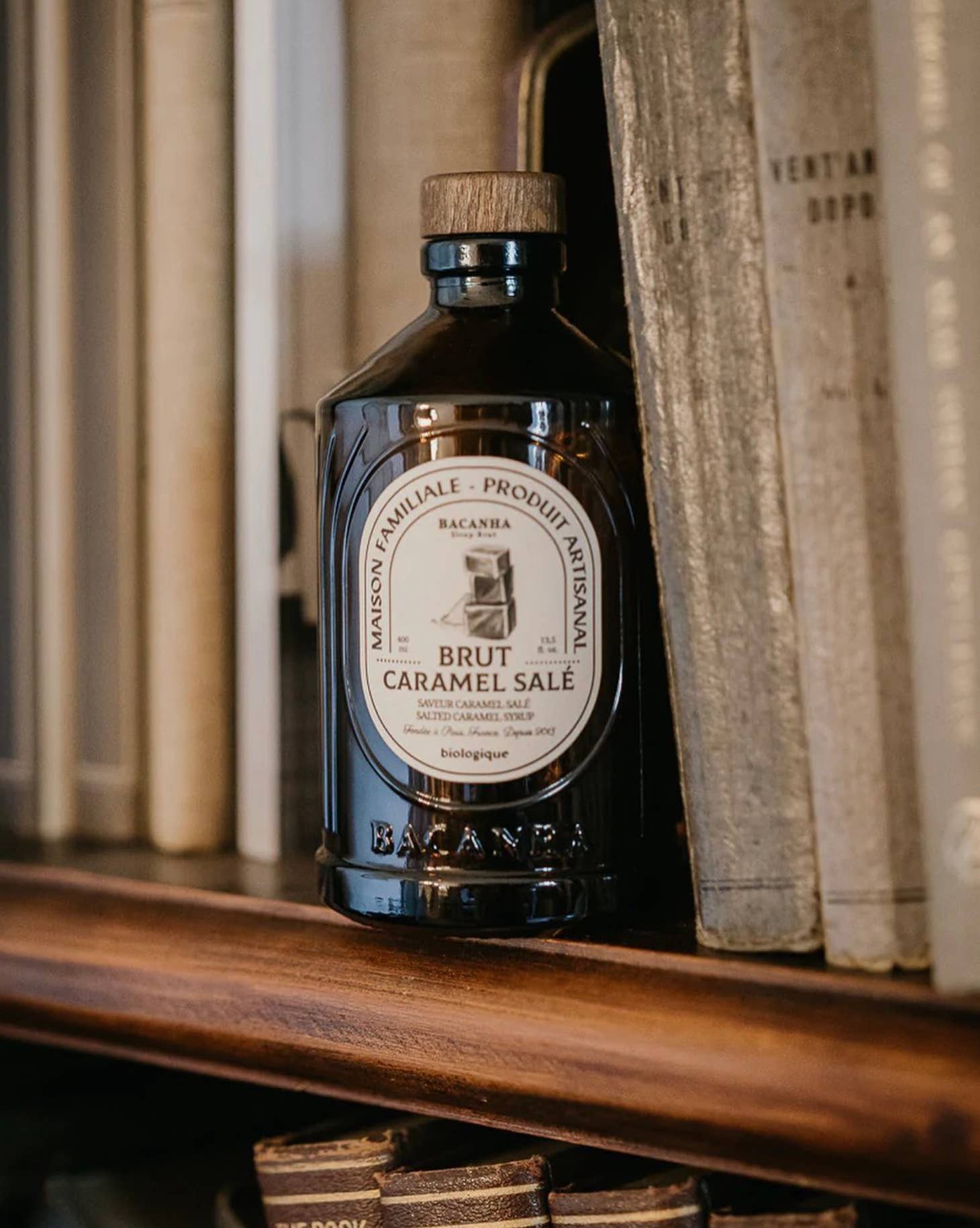 Raw Salted Caramel Syrup - Organic - 400ml - 13,5 fl. oz.