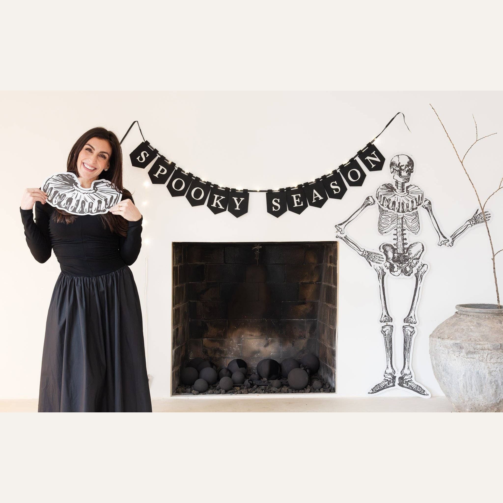 Dancing Large Scale Paper Skeletons