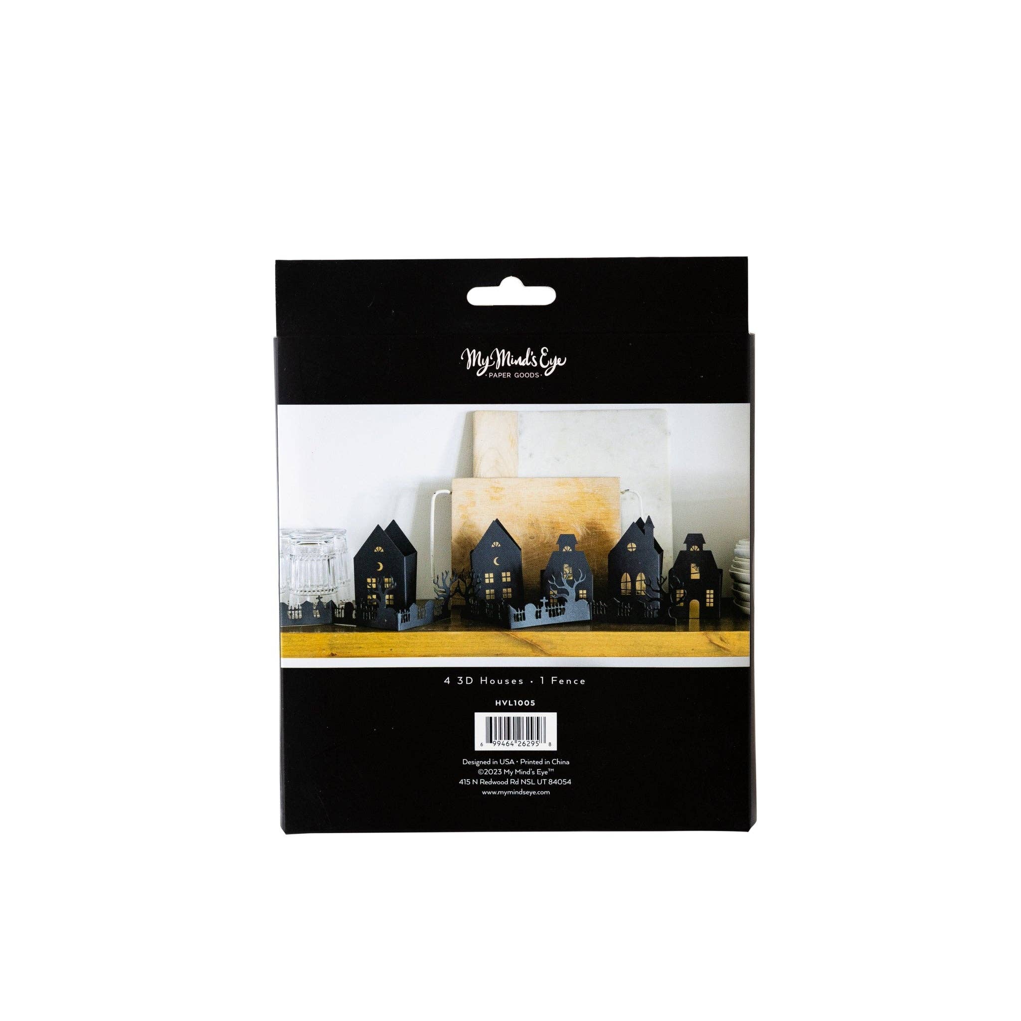 HVL1005 -  Haunted Village 3D Tabletop Décor