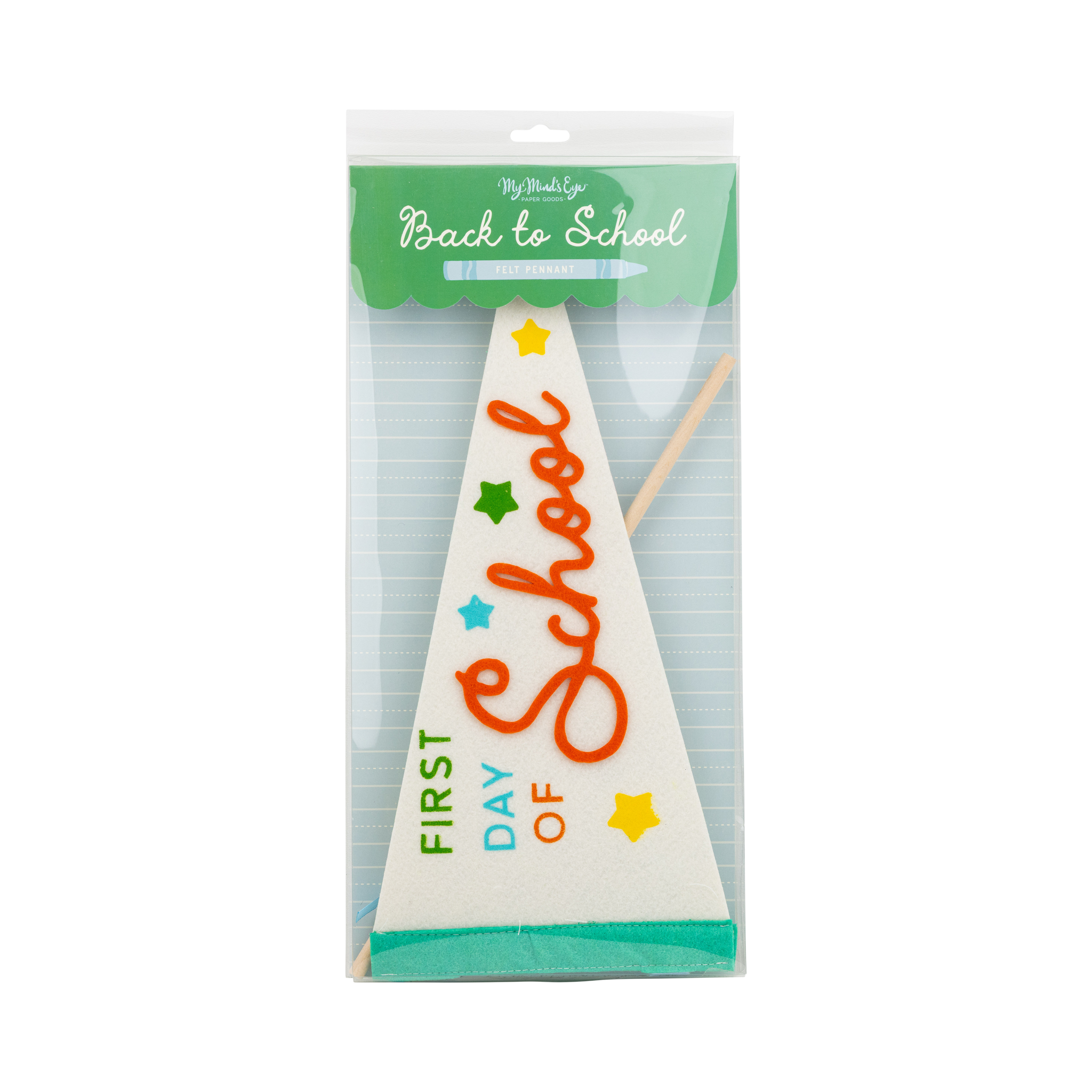 BTS1215 - First Day Felt Pennant
