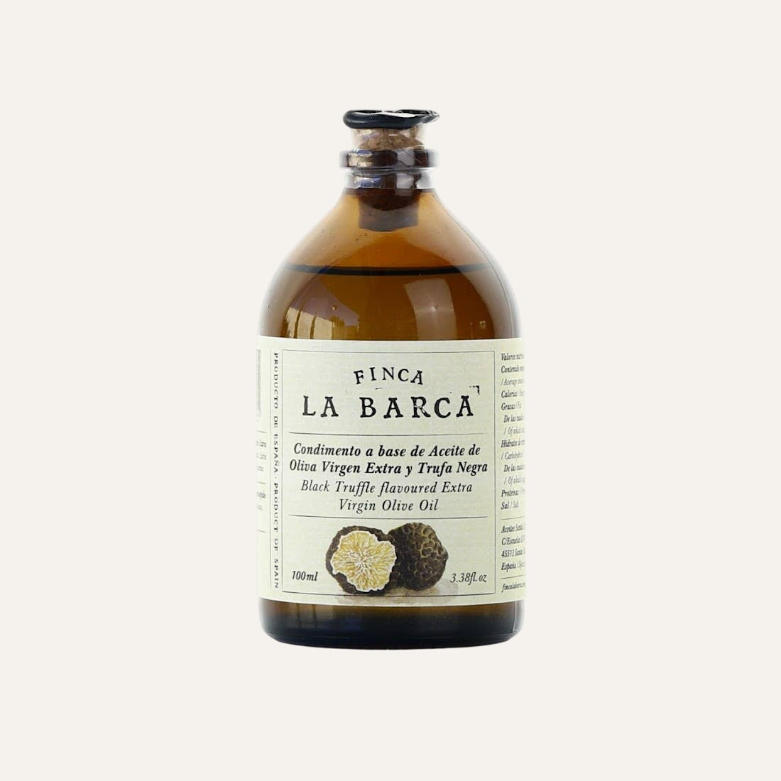 Condimento Aceite de Oliva Virgen Extra y Trufa Negra 100 ml