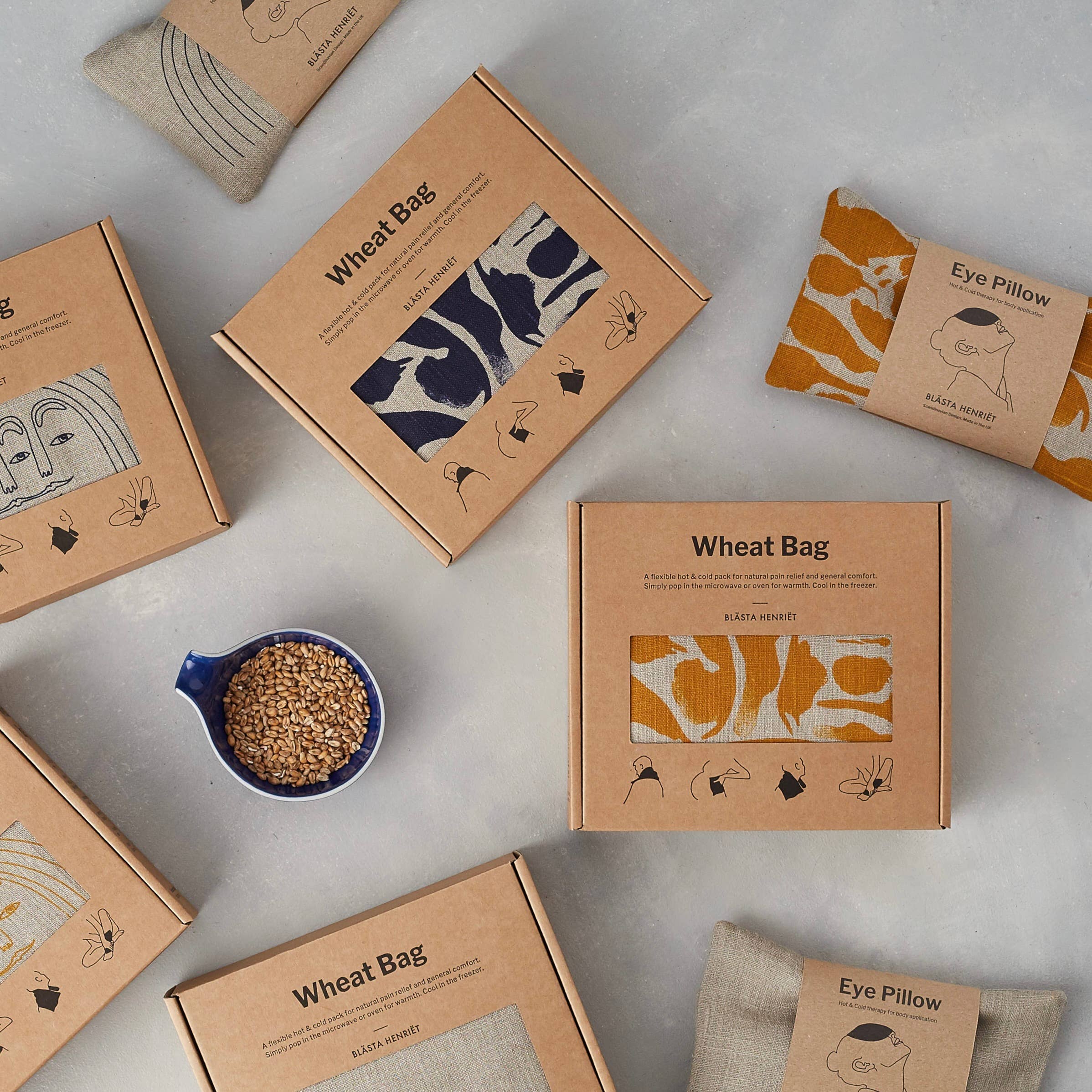 Wheat Bag - Hot/Cold: Plain Linen