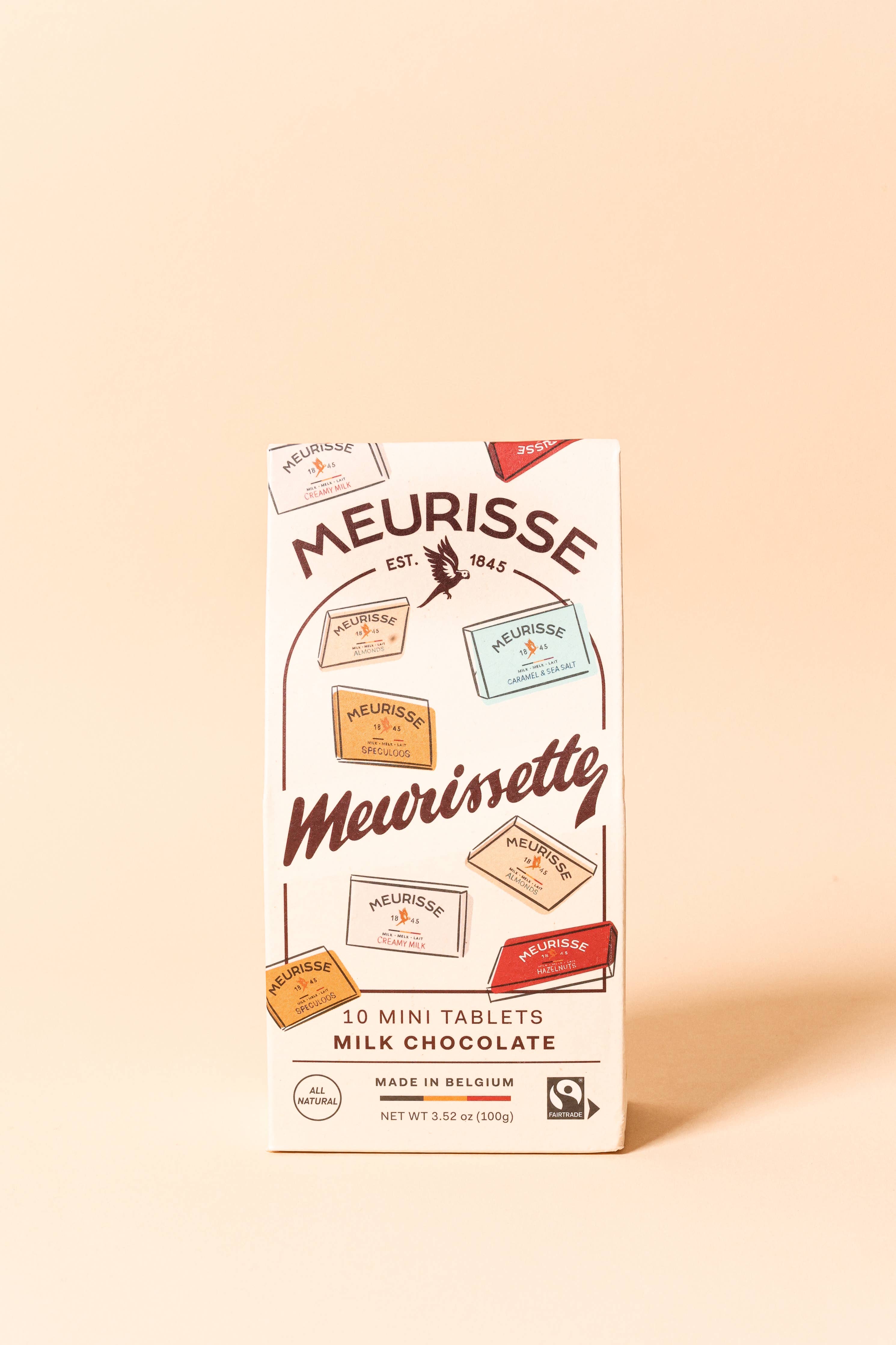 Milk 39% - Meurissette Milk selection (100g x 14)