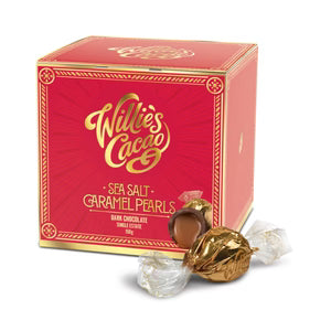 Willie's Cacoa Dark Chocolate Caramel Pearls